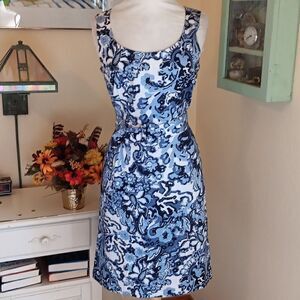 H and M Bold Abstract Dress